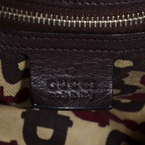 Authentic Gucci guccissima Horsebit Large Hobo - Picture 5 of 6